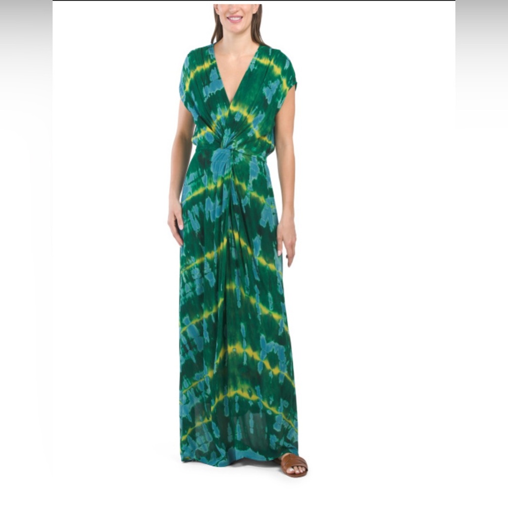 YFB YOUNG FABULOUS & BROKE MACI TIE DYE DRESS